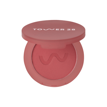 Sawtelle Slushie [The Tower 28 Beauty GetSet™ Matte Powder Blush in the shade Sawtelle Slushie]