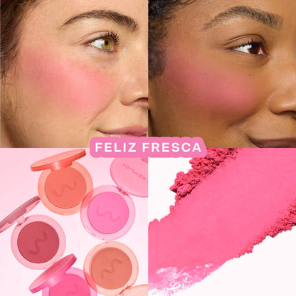 Feliz Fresca [The Tower 28 Beauty GetSet™ Matte Powder Blush in the shade Feliz Fresca]