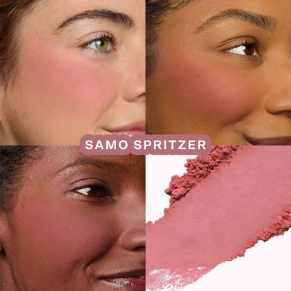 Samo Spritzer [The Tower 28 Beauty GetSet™ Matte Powder Blush in the shade Samo Spritzer]