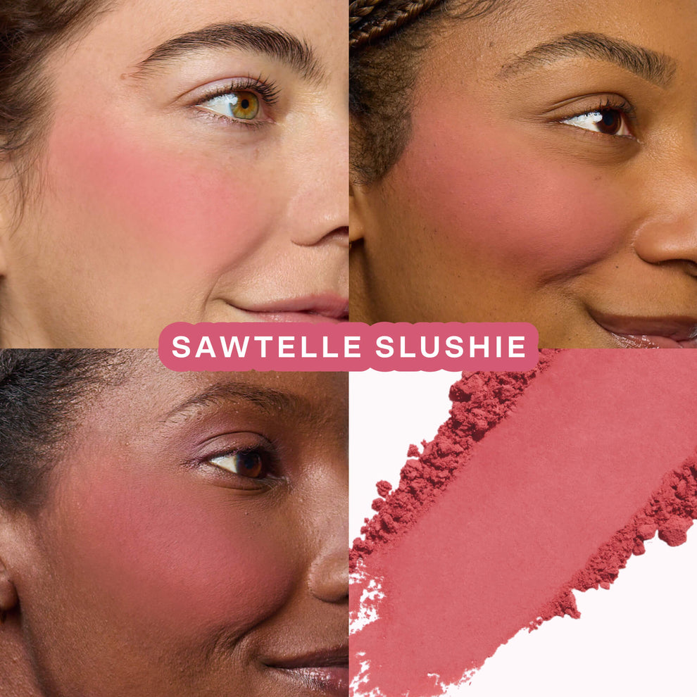 The Tower 28 Beauty GetSet™ Matte Powder Blush in the shade Sawtelle Slushie