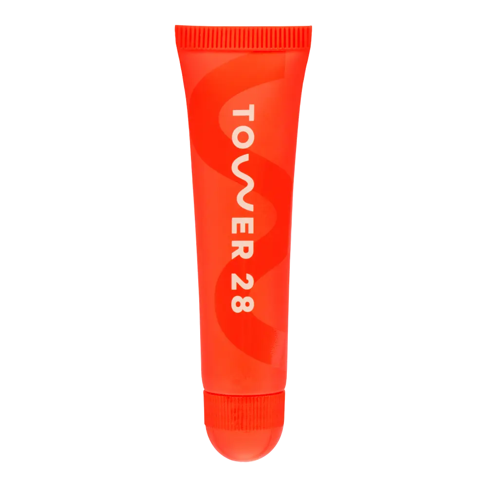 SOS Vanilla [The Tower 28 Beauty LipSoftie™ Lip Treatment in the shade SOS Vanilla]