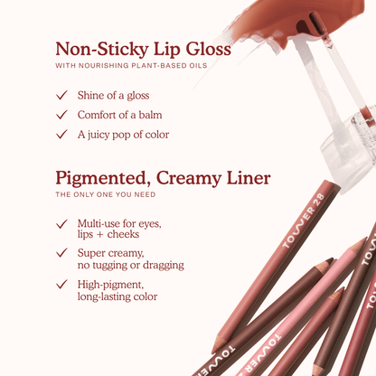 [Shared: ShineOn Lip Jelly + OneLiner Multi-Liner Duo]