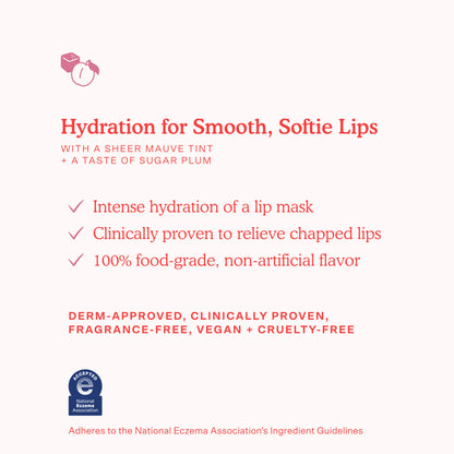 [The benefits of Tower 28 Beauty LipSoftie™ Lip Treatment Sugar Plum explained]